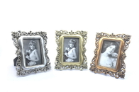 Ployresin Gold Antique Style Photo Frames , Leaf Rose Small 8x6 Photo Frame